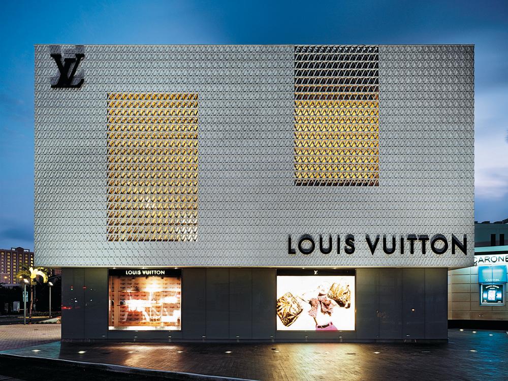 Louis Vuitton Flagship Store in Guam - DETAIL inspiration