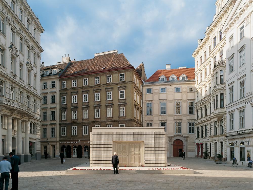 Memorial and Museum in Judenplatz in Vienna