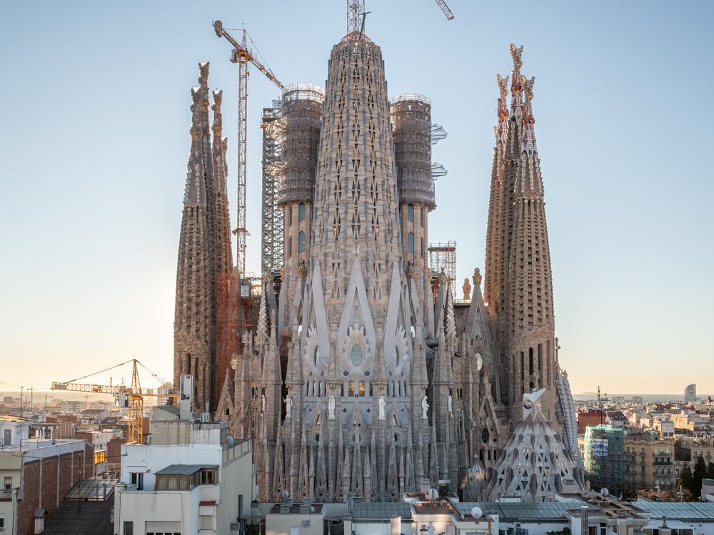 Essay Prestressed Stone Towers For The Sagrada Familia Detail Inspiration